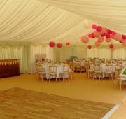 Frame marquee interior